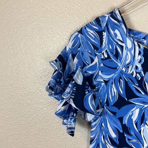 LILLY PULITZER HIGH TIDE NAVY DIANNA DRESS - Picture 6 of 10